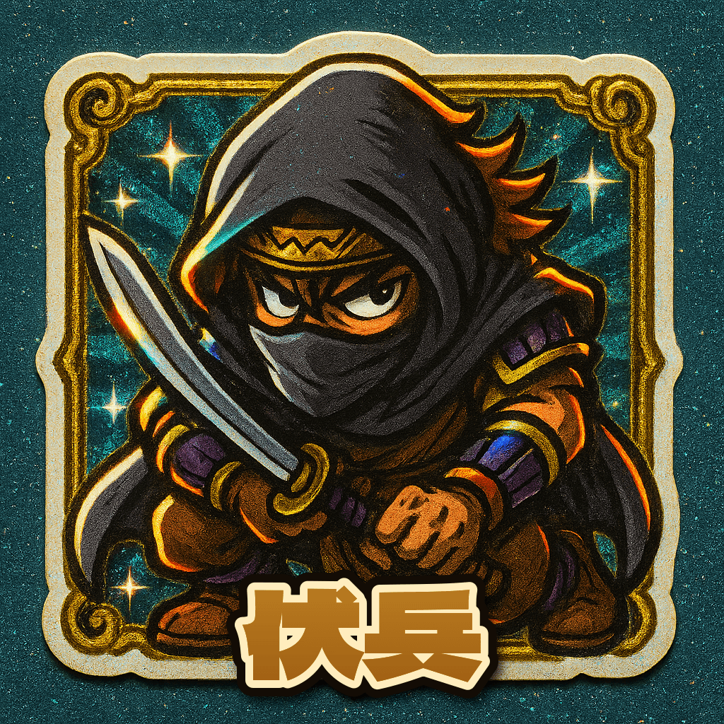 当たり役 伏兵