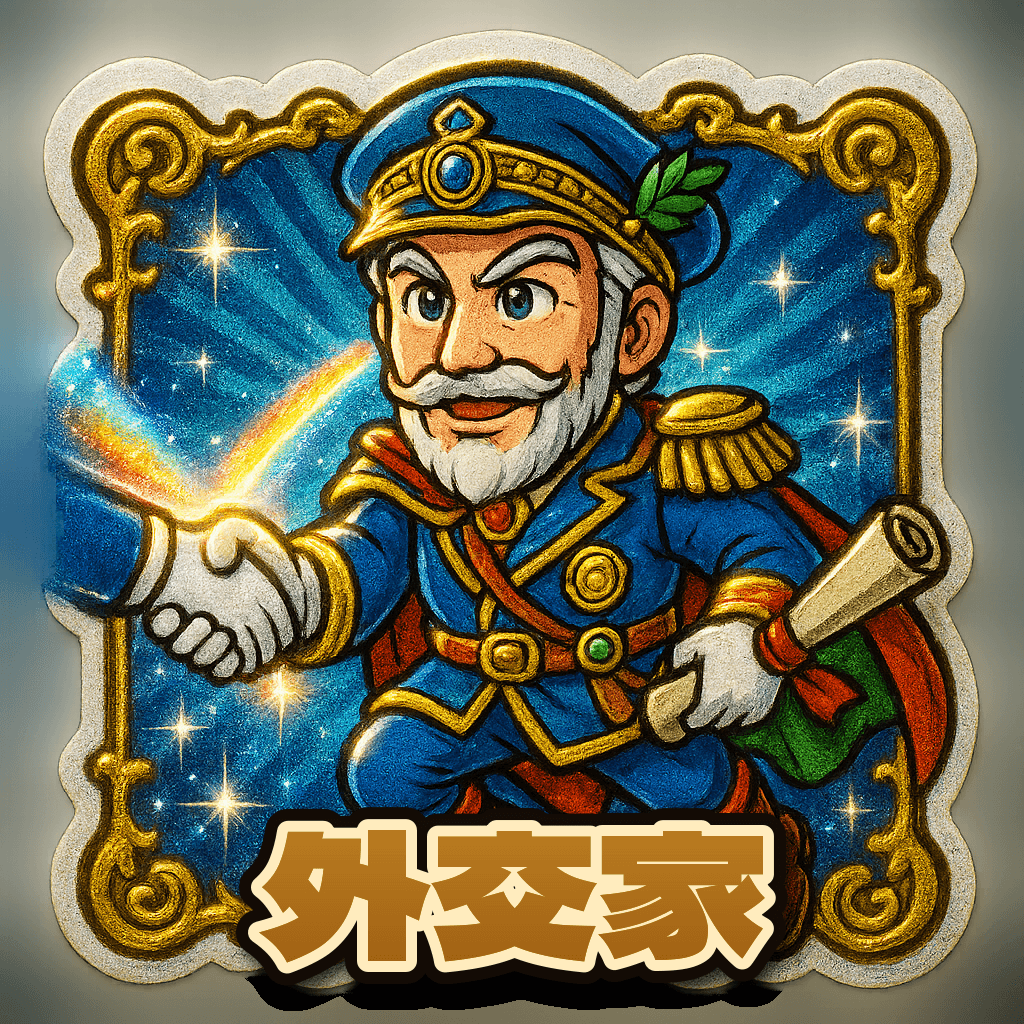 当たり役 外交家