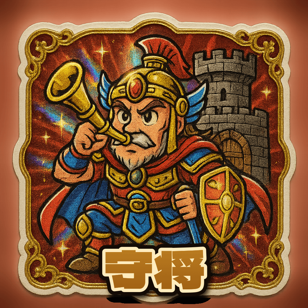 当たり役 守将
