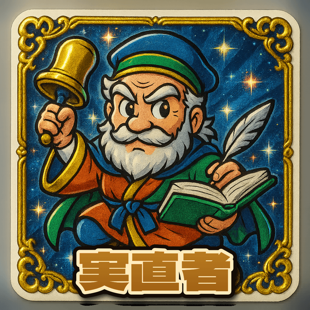 当たり役 実直者