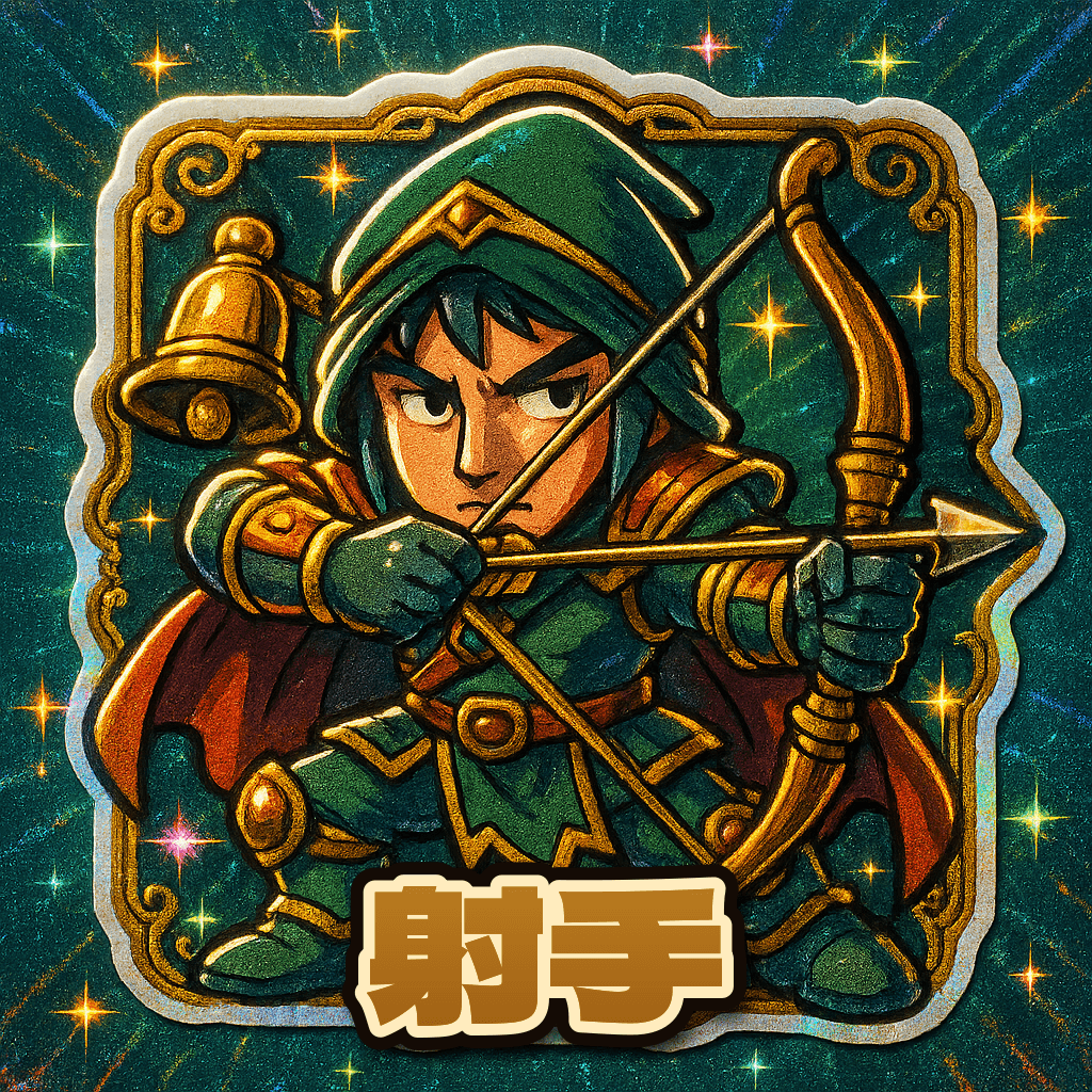 当たり役 射手