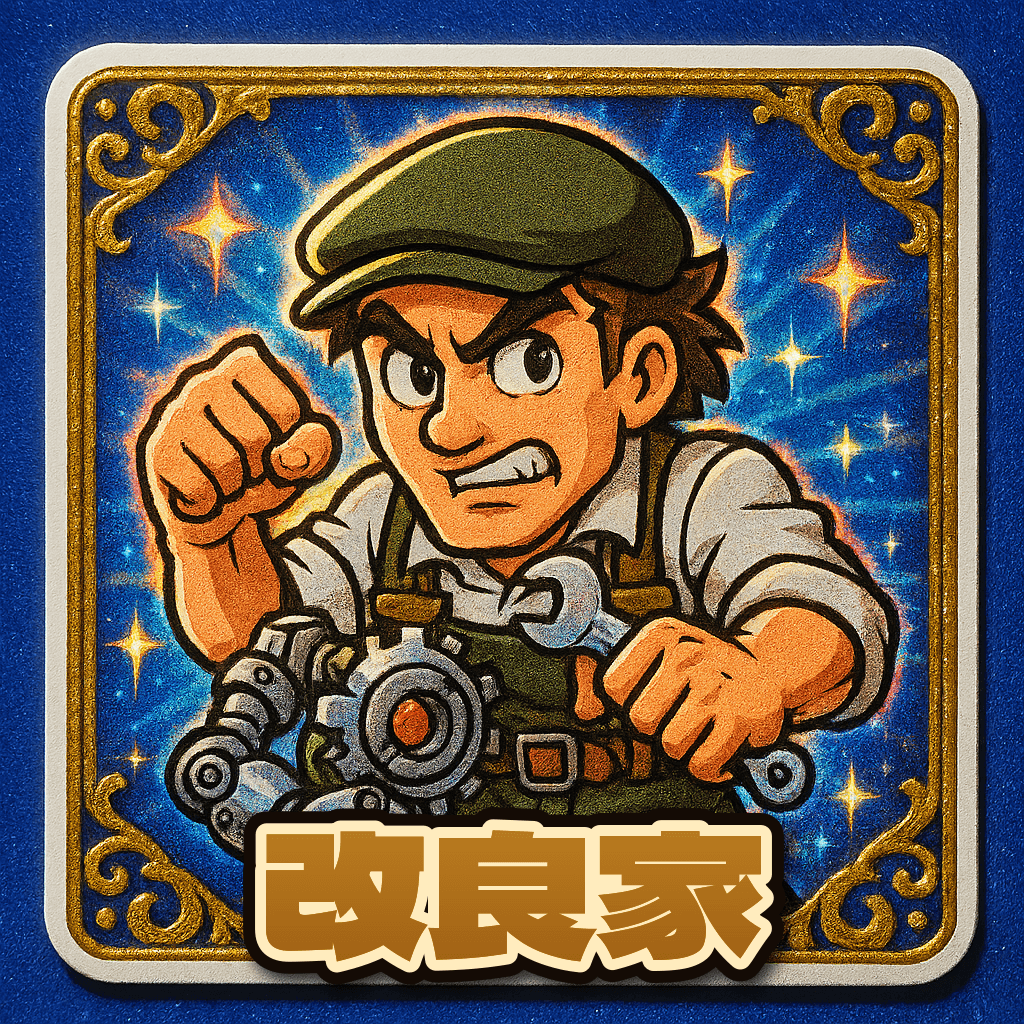 当たり役 改良家