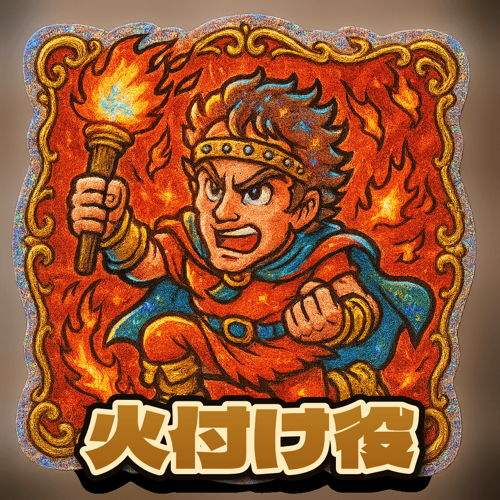 当たり役 火付け役