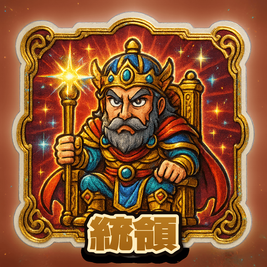 当たり役 統領