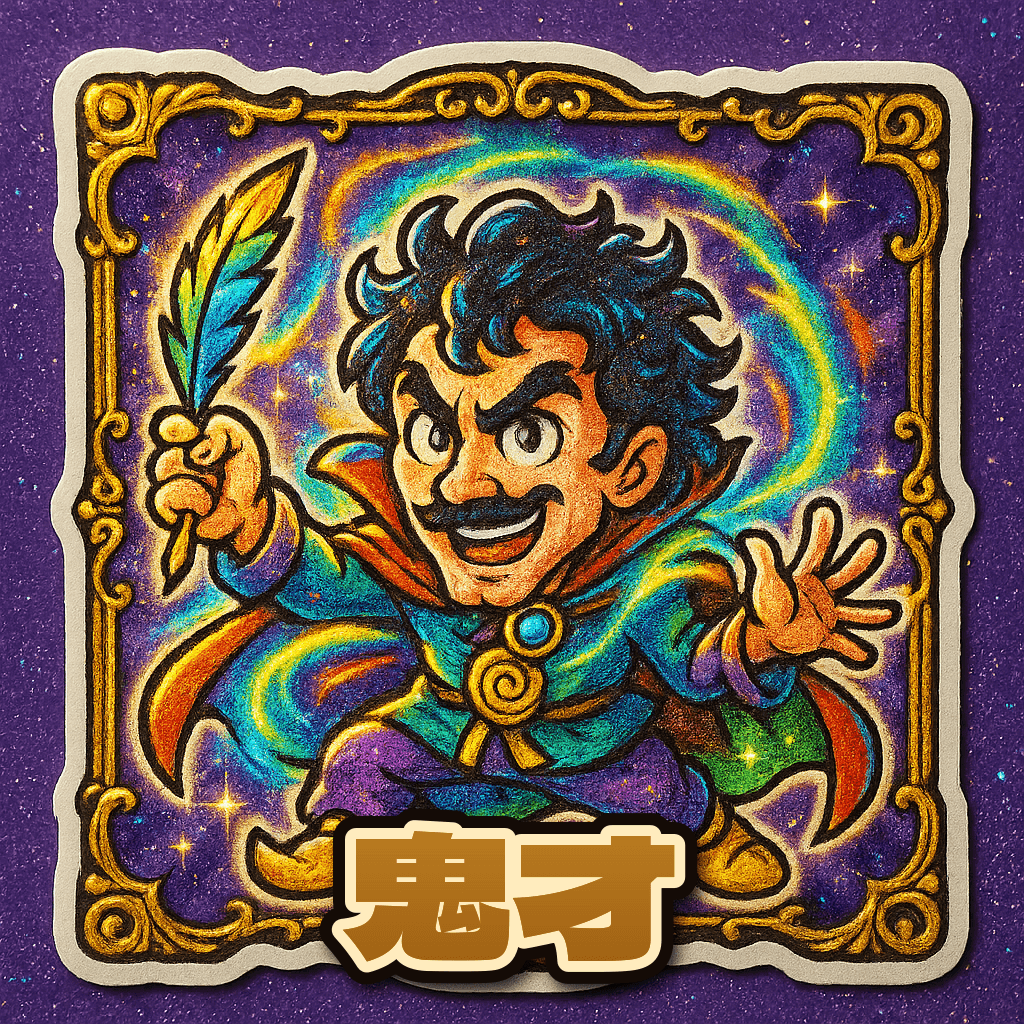 当たり役 鬼才